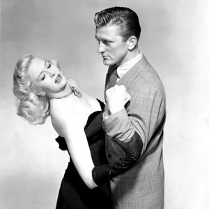 CHAMPION, from left: Marilyn Maxwell, Kirk Douglas, 1949