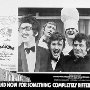 AND NOW FOR SOMETHING COMPLETELY DIFFERENT, Eric Idle, Graham Chapman, Michael Palin, John Cleese, Terry Jones, Terry Gilliam, 1971