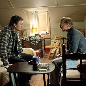 (L-R) Liam Neeson as Jimmy Conlon and Ed Harris as Shawn Maguire in "Run All Night."