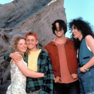 BILL AND TED'S BOGUS JOURNEY, Sarah Trigger, Alex Winter, Keanu Reeves, Annette Azcuy, 1991, (c)Orion Pictures Corporation