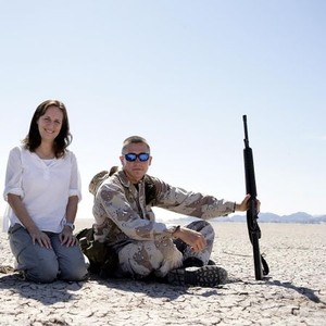 JARHEAD, Producer Lucy Fisher, Jake Gyllenhaal, on set, 2005, (c) Universal