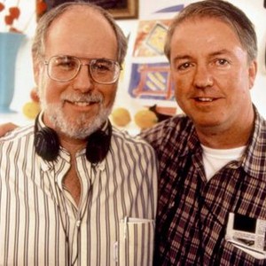 MY LIFE, director Bruce Joel Rubin (left), on set, 1993. ©Columbia Pictures