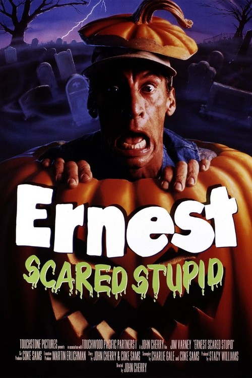 Ernest Scared Stupid poster