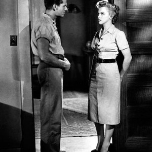 CLASH BY NIGHT, Keith Andes, Marilyn Monroe, 1952