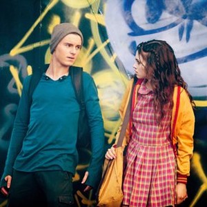 Callan McAuliffe as Oburi and India Eisley as Sawa in "Kite." photo 12