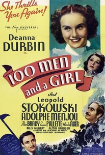 100 Men and a Girl poster