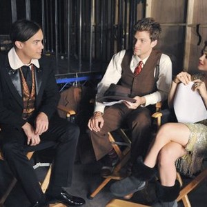 Pretty Little Liars, Keegan Allen (L), Lucy Hale (R), 'This is a Dark Ride', Season 3, Ep. #13, 10/23/2012, ©ABCFAMILY
