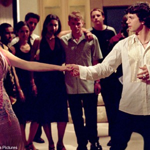 Lola's (Lindsay Lohan, left) in for the dance of her life when Stu Wolff (Adam Garcia, right), the frontman for her favorite band, shows up at a party in, "Confessions of a Teenage Drama Queen." photo 10