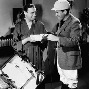 IT'S IN THE AIR, from left: Jack Benny, Ted Healy, 1935