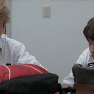 (L-R) Jeremy Allen White as Dave and Ezra Miller as Robert in "Afterschool." photo 3
