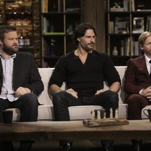 Talking Dead, Robert Kirkman (L), Joe Manganiello (C), Lew Temple (R), 'Season 2', 10/14/2012, ©AMC