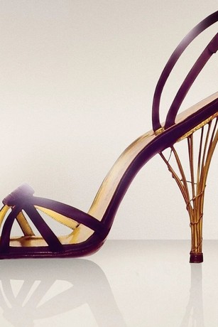 Salvatore ferragamo cage heel on sale