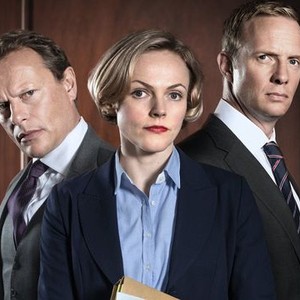 Neil Stuke, Maxine Peake and Rupert Penry-Jones (from left)