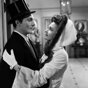 THE PICTURE OF DORIAN GRAY, Hurd Hatfield, Donna Reed, 1945