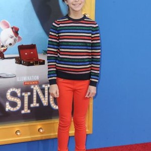Aubrey Anderson-Emmons at arrivals for SING Premiere, L.A. Live, Los Angeles, CA December 3, 2016. Photo By: Dee Cercone/Everett Collection