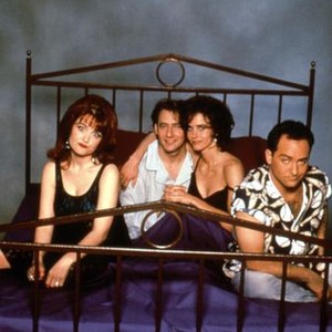 THE OPPOSITE SEX AND HOW TO LIVE WITH THEM (aka RULES OF THE GAME), Julie Brown, Arye Gross, Courteney Cox, Kevin Pollak, 1993. (c)Miramax Films