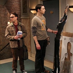 The Big Bang Theory, Johnny Galecki (L), Jim Parsons (R), 'The Recombination Hypothesis', Season 5, Ep. #13, 01/19/2012, ©CBS