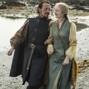 Game of Thrones, Jerome Flynn (L), Elizabeth Cadwallader (R), 'The House of Black and White', Season 5, Ep. #2, 04/19/2015, ©HBO