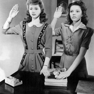 THE YOUNGEST PROFESSION, Virginia Weidler, Jean Porter, 1943