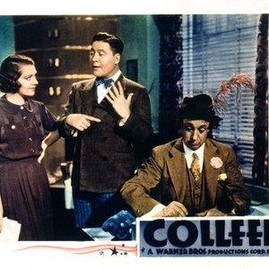COLLEEN, from left: Ruby Keeler, Jack Oakie, Hugh Herbert, 1936