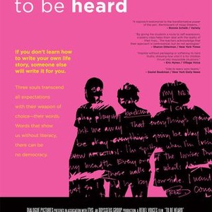To Be Heard (2010)