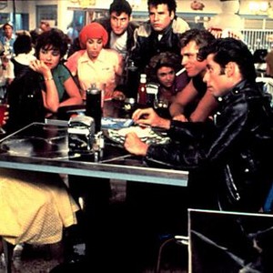 GREASE, Olivia Newton-John, Stockard Channing, Didi Conn, Jeff Conaway, John Travolta, 1978, (c) Paramount Pictures.