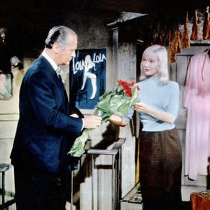 THE BLUE ANGEL, from left: Curd Jurgens, May Britt, 1959. ©20th Century-Fox Film Corporation, TM & Copyright /