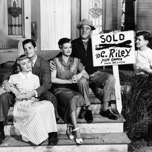 THE LIFE OF RILEY, Meg Randall, Richard Long, Rosemary DeCamp, William Bendix, Lanny Rees, 1949