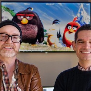 ANGRY BIRDS, (aka THE ANGRY BIRDS MOVIE), from left: directors Fergal Reilly, Clay Kaytis, 2016. ph: Hailey Chavez/© Columbia Pictures