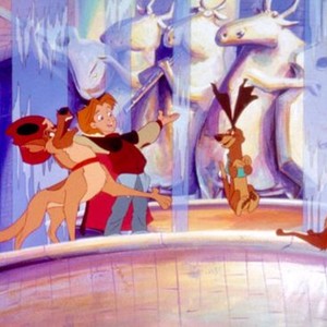 ALL DOGS GO TO HEAVEN 2, Charlie (voice: Charlie Sheen), David (voice: Adam Wylie), Itchy Itchiford (voice: Dom DeLuise), Sasha (voice: Sheena Easton), 1996. ©MGM