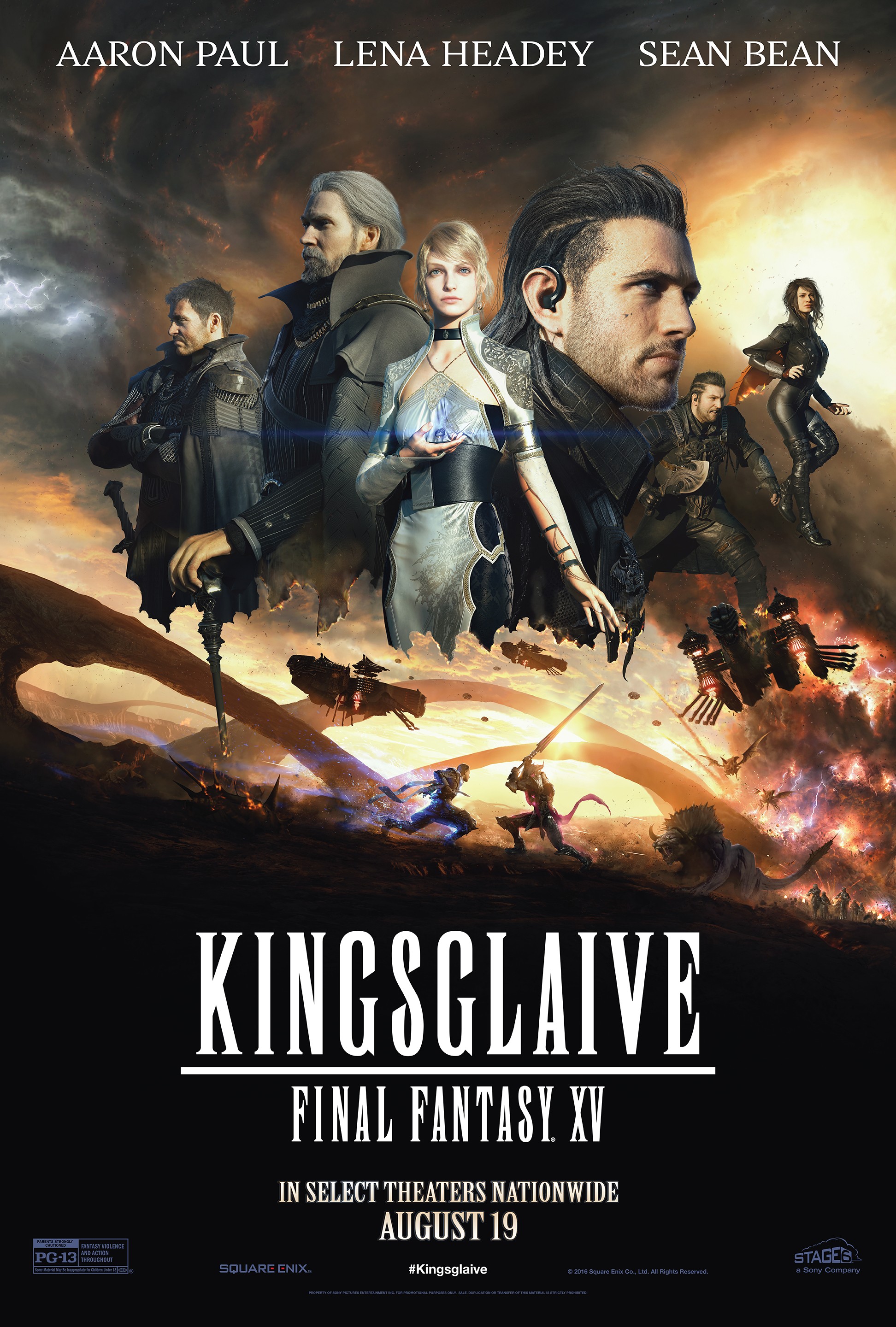 Kingsglaive: Final Fantasy XV (2016) | Rotten Tomatoes