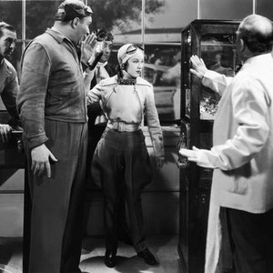 ROAMING LADY, Edward Gargan (second left), Fay Wray, 1936