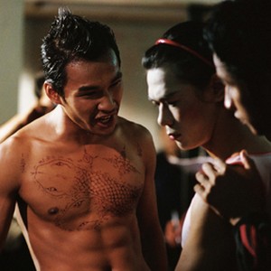 ASANEE SUWAN as Thai Kickboxer NONG TOOM is insulted in the award-winning film "BEAUTIFUL BOXER" photo 9