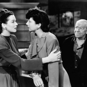 THE FEMININE TOUCH, from left: Rosalind Russell, Kay Francis, Donald Meek, 1941