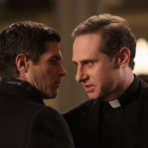 666 Park Avenue, Dave Annable (L), Remy Auberjonois (R), 'Sins of the Fathers', Season 1, Ep. #11, 06/29/2013, ©ABC