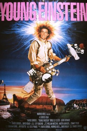 Young Einstein poster