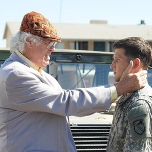 Enlisted, Barry Bostwick (L), Parker Young (R), 'Vets', Season 1, Ep. #9, 03/14/2014, ©FOX