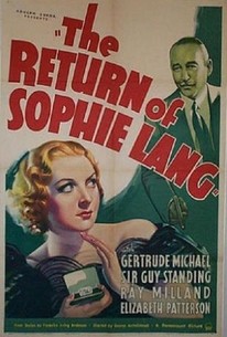 Watch trailer for The Return of Sophie Lang