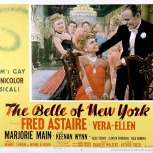 THE BELLE OF NEW YORK, Vera-Ellen, Gale Robbins, Fred Astaire, 1952