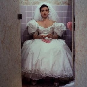 TRUE LOVE, Annabella Sciorra, 1989, restroom
