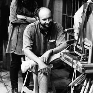 THE SHAWSHANK REDEMPTION, producer Niki Marvin, director Frank Darabont on set, 1994, (c) Columbia
