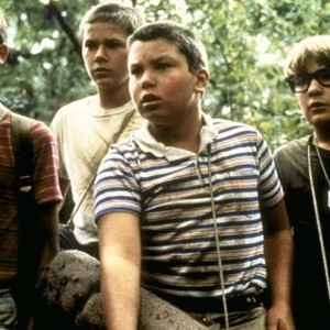 STAND BY ME, Wil Wheaton, River Phoenix, Jerry O'Connell, Corey Feldman, 1986. ©Columbia Pictures