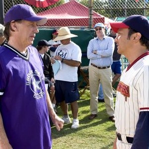 THE BENCHWARMERS, director Dennis Dugan, Rob Schneider, on set, 2006. ©Sony Pictures