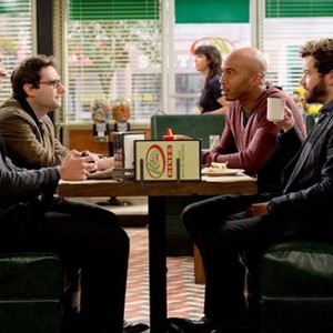 Men at Work, from left: Michael Cassidy, Adam Busch, James Lesure, Danny Masterson, 'Missed Connections', Season 2, Ep. #1, 04/04/2013, ©TBS