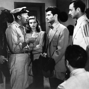 TO HAVE AND HAVE NOT, from left, Humphrey Bogart, Walter Brennan, Lauren Bacall, Paul Marion, Maurice Marsac, 1944