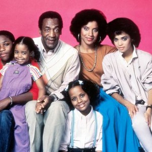 Malcolm-Jamal Warner, Keshia Knight Pulliam, Bill Cosby, Phylicia Rashad and Lisa Bonet (top row, from left); Tempestt Bledsoe (bottom)