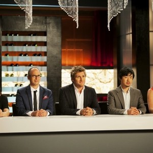 Top Chef: Masters, Ruth Reichl (L), James Oseland (C), Curtis Stone (R), 'Finale', Season 4, Ep. #10, 09/26/2012, ©BRAVO