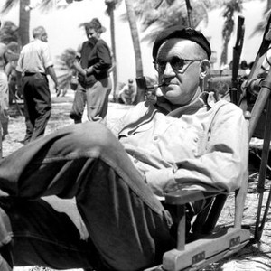 THEY WERE EXPENDABLE, director John Ford on set, 1945