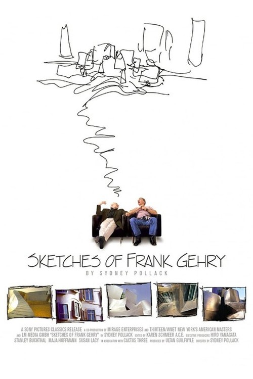 Sketches of Frank Gehry poster