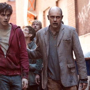 (L-R) Nicholas Hoult as R and Rob Corddry as M in "Warm Bodies." photo 11